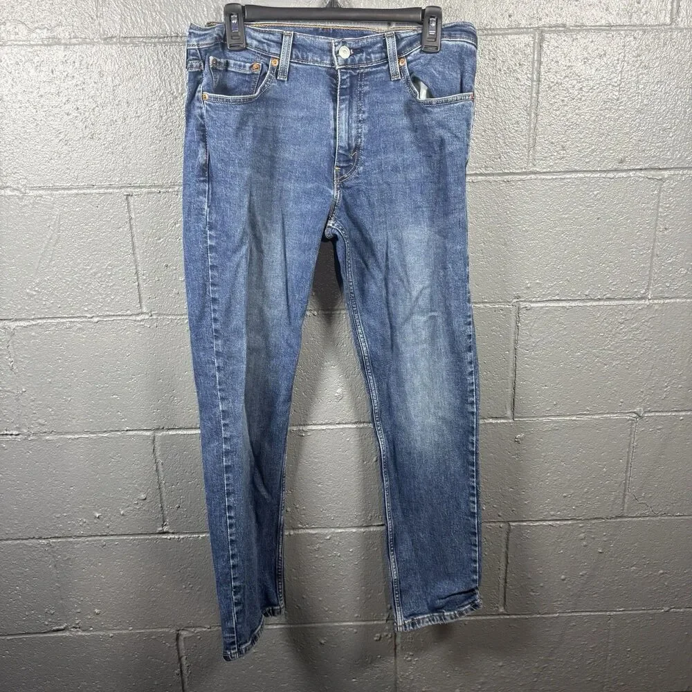 Levis 511 Slim Fit Jeans Mens 32x30 Medium Wash Stretch Casual Denim